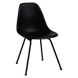 Vitra Eames DSX 43cm Side Chair Black